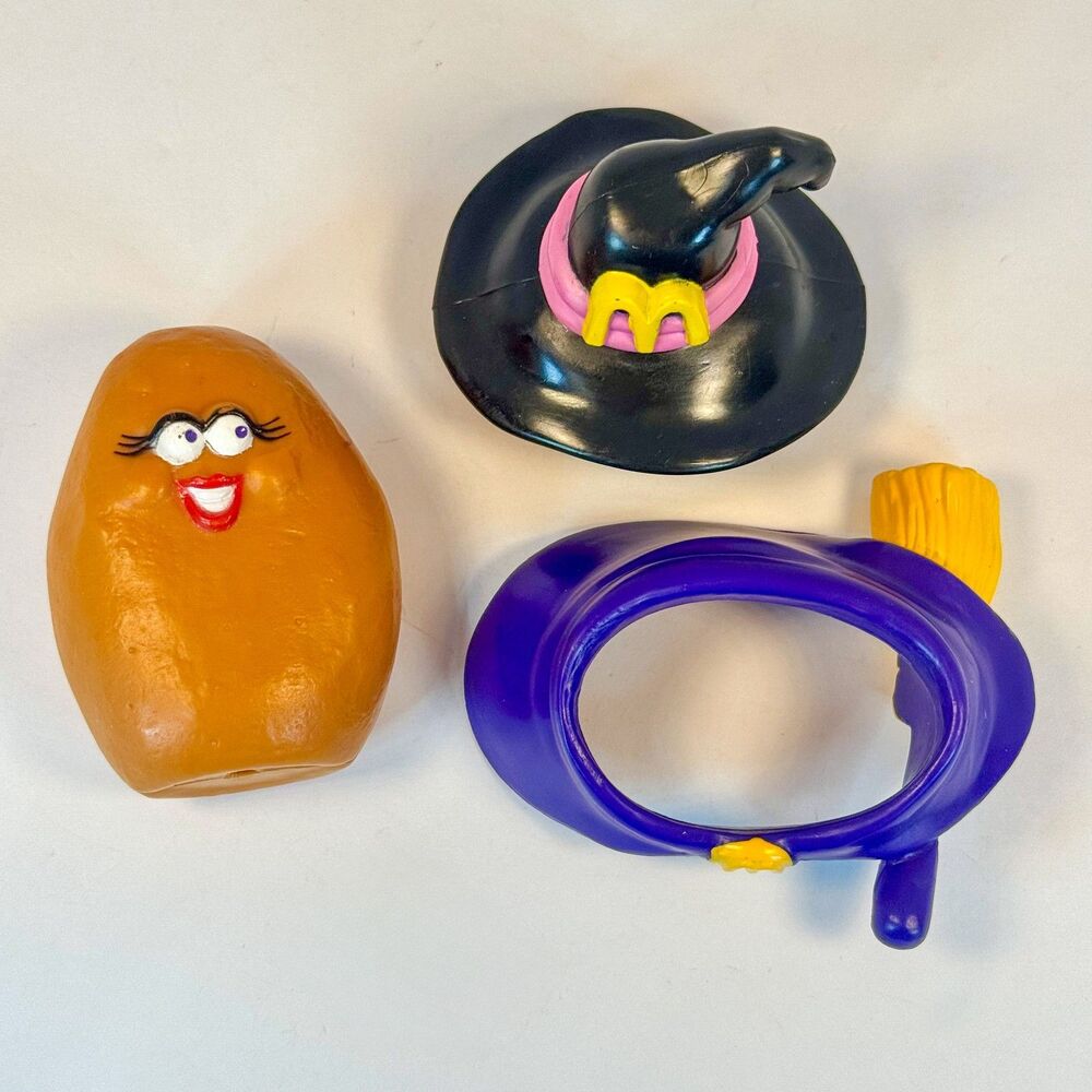 1992 Set of 4 McDonalds Halloween McNugget Nugget Buddies Happy Meal Toys | 90s - Picture 7 of 10
